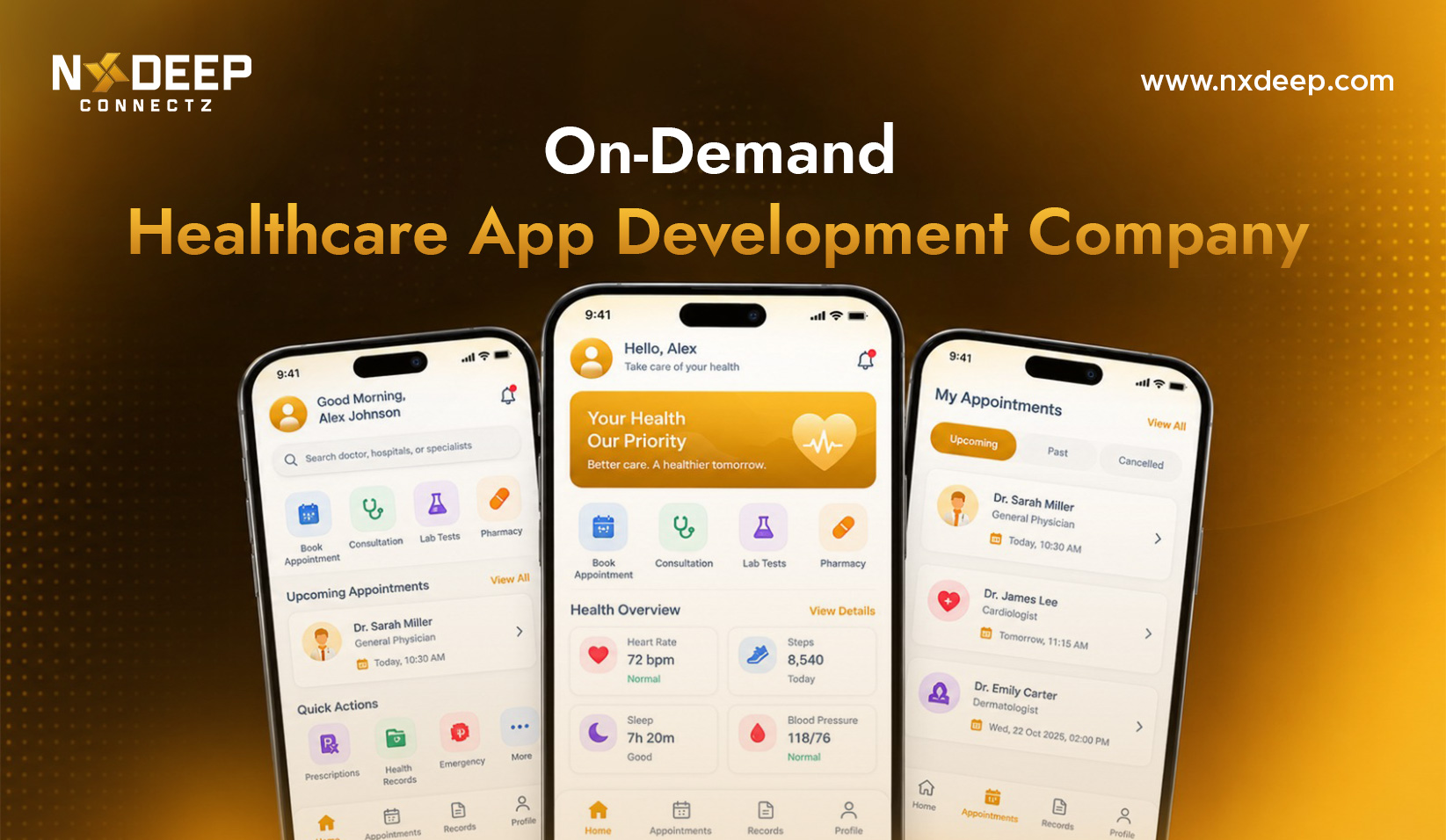 On-Demand Healthcare App Development Company 